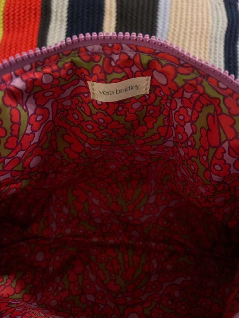 Vera Bradley Featherweight Large Pouch - Orchid